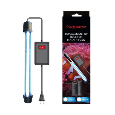 AQUATOP Replacement UV Bulb for IF7-UV Internal Filter, IF7-RUV